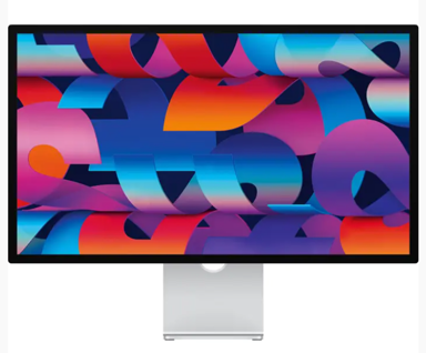APPLE Monitor Studio Display / 27", 5120 x 2880, 60 Hz, LED, 600 cd/m², VESA, srebrna